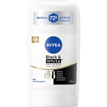 Black & White Invisible Silky Smooth 48h (citlivá pokožka) - Antiperspirant po holení
